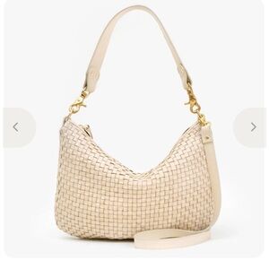 Clare V Cream moyen messenger Bag